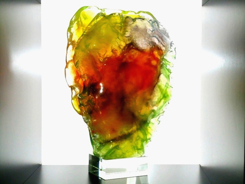 kunstherinnering glas uniek urn verbondenheid