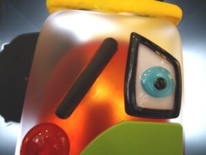glaskunstwerken gematteerd exclusief modern