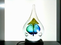 glaskunst ozzaro druppel bloem