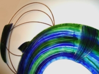 wandkunst glas uniek rubaniuk