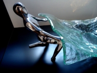 glas kunst design uniek schaal