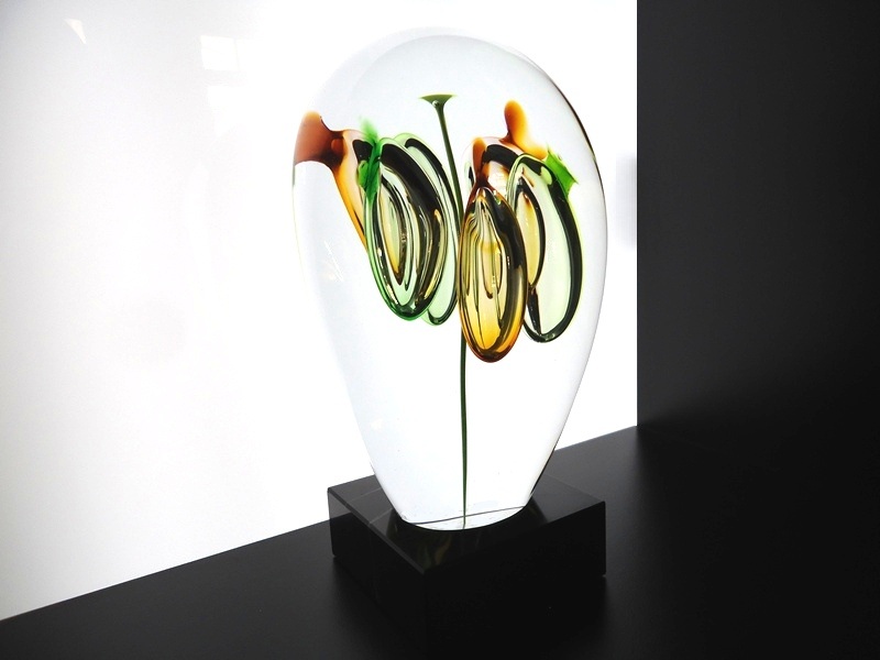kunst glas design druppel ozzaro