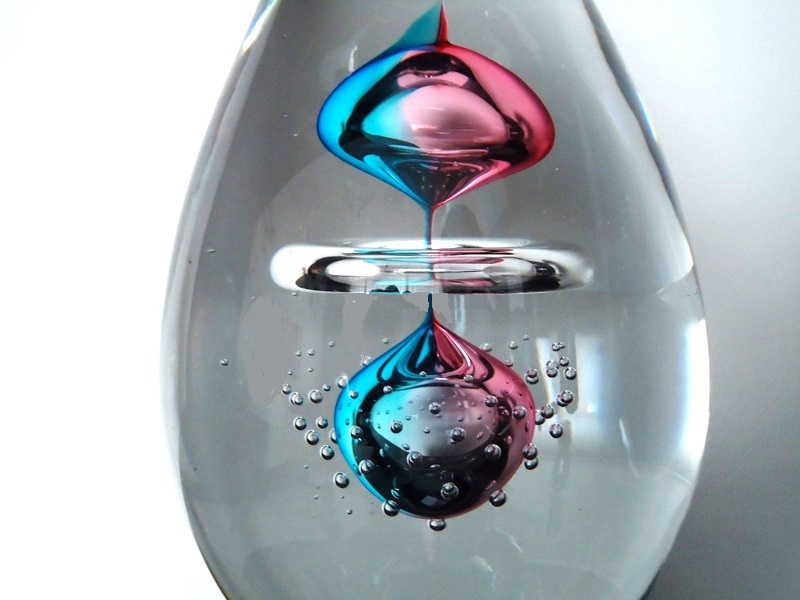 glas kunst modern abstract verbondenheid ozzaro