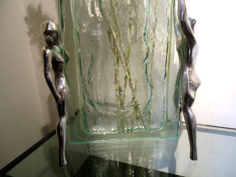 kunst modern glas sculptuur saamhorigheid