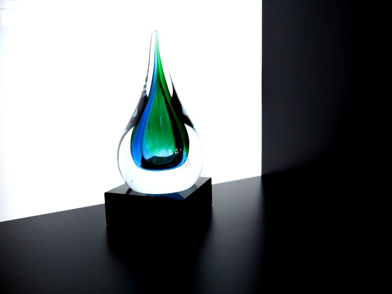 druppel glaskunst modern ozzaro