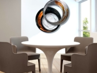 wandkunst modern abstract verbondenheid jeré