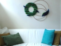 hedendaagse kunst wand verbondenheid