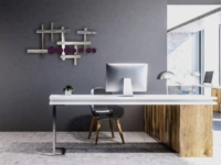 modern kunstwerk wand staal artisan house