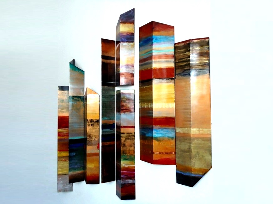 wandkunst Artisan House Jeré 320536 wavelength