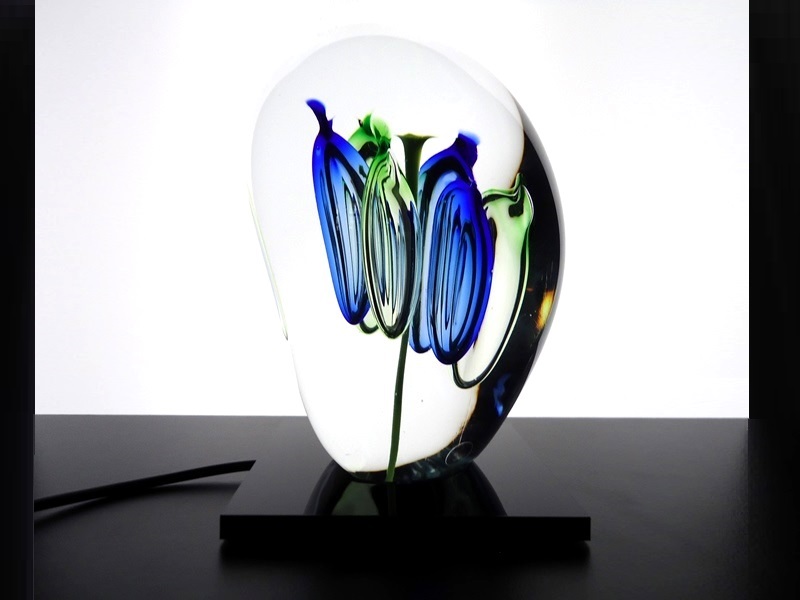urn glas bloem modern