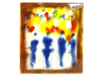 wandkunst modern kleur saamhorigheid