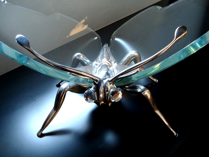 glasobject vlinder modern design
