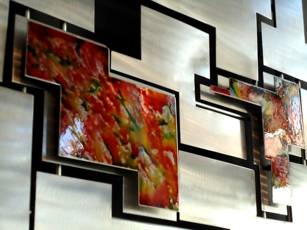kunstwerk wand exclusief modern abstract