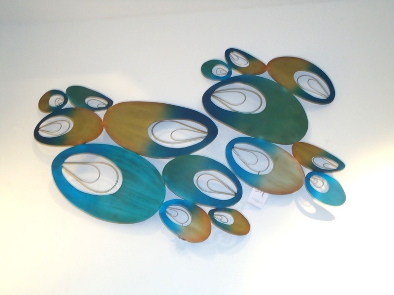 wanddecoratie abstract staal jeré artisan house